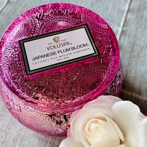 Voluspa Japanese Plum Bloom Chawan Bowl Candle